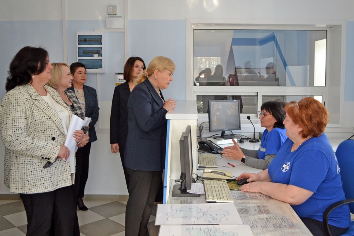 Тамара Фролова посетила Рассказовскую ЦРБ