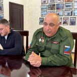 Далгат Махачев выслушал участников СВО на приеме в Южно-Сухокумске