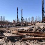 Строительство бассейна на стадионе «Север» в Северодвинске идет с опережением графика