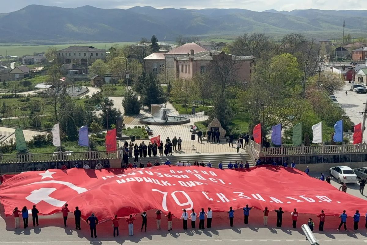При поддержке «Единой России» в Дагестане накануне Дня Победы прошли патриотические акции