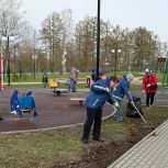 В Нижегородской области активисты «Единой России» провели уборку общественных пространств