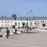 В Торжке Тверской области по народной программе «Единой России» реконструировали площадь