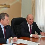 Марат Ахметов посетил с рабочим визитом Нурлатский район