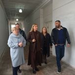 В Тихменевской школе по народной программе «Единой России» стартовал капитальный ремонт