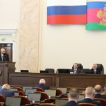 Председатель ЗСК Юрий Бурлачко провёл собрание фракции единороссов