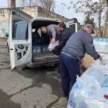 1,5 тонны питьевой воды доставлено в Херсонскую область