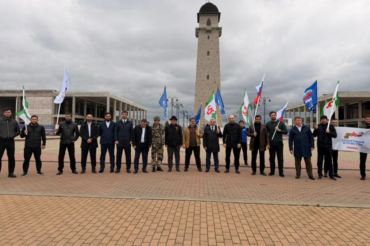 В Ингушетии прошёл автопробег в преддверии акции «Диктант Победы»