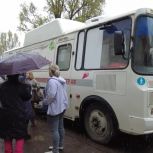 В Первомайске по инициативе «Женского движения Единой России» работает передвижной медкомплекс «Флюмамм»