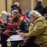 Международная патриотическая акция «Диктант Победы» прошла в «Москино»