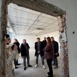 Активисты «Новой школы» проверили ход капитального ремонта в трёх учреждениях Владивостока