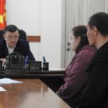 Секретарь Красноармейского местного отделения партии «Единая Россия», глава округа Сергей Сергеев провёл приём граждан