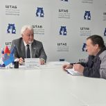 Евгений Матушкин провел очередной прием граждан в Штабе общественной поддержки