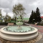 В Зианчуринском районе открыли новый сквер с фонтаном