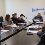 Секретарь Октябрьского отделения партии «Единая Россия», глава Администрации Октябрьского района Игорь Костенко продолжает приемы участников СВО и их семей
