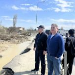 Мурад Гаджиев доставил технику и гуманитарную помощь в пострадавший от наводнения Дербентский район