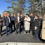 Благоустройство сквера имени Клавдии Абрамовой выходит на финишную прямую