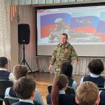 В школе «Успех» прошла встреча в рамках цикла «Герой нашего времени»