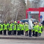 В рамках партпроекта «Безопасные дороги» провели акцию детского дорожно-транспортного травматизма