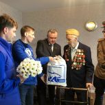 101 год жизни: в Тракторозаводском районе почтили фронтовика