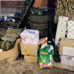 Депутат МГД Ирина Слуцкая доставила гуманитарную помощь бойцам в Донецк и Луганск