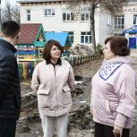 «Сказка» становится реальностью: «Партийный десант» проверил ход капремонта садика в Красногорском