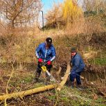 В Орловской области «Единая Россия» провела субботники в значимых общественных местах