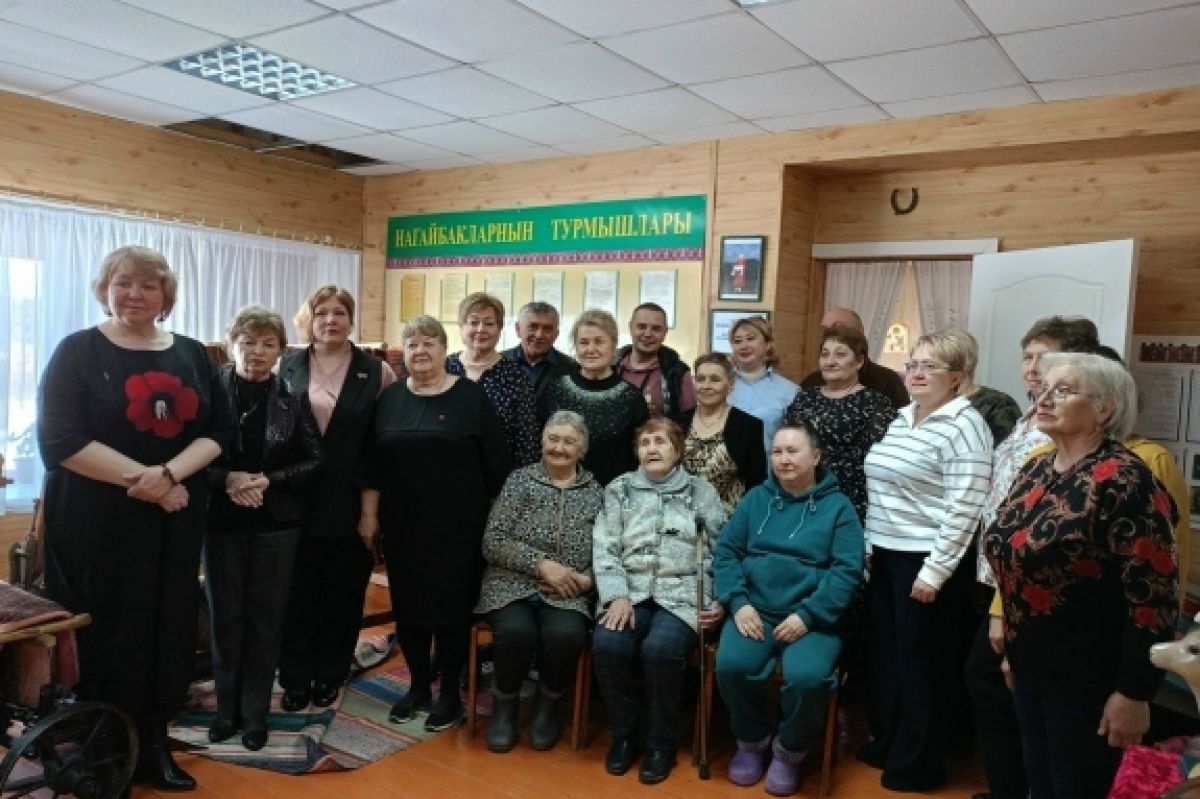 В деревне Чебаркульского округа открыли уголок памяти создательнице Нагайбакского музея