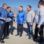 Олег Садовских в составе партийного десанта проверил объекты благоустройства в Златоусте