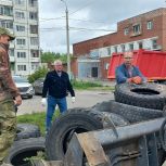 В Архангельске бесплатно принимают автошины от населения в специальном пункте