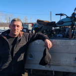 Член партии «Единая Россия» из Улёт вновь направил технику в зону СВО