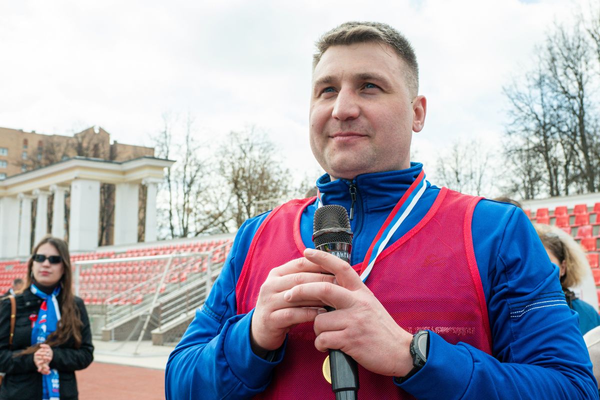 Ветеран боевых действий Эдуард Шонов поддержал проведение футбольного турнира в районе Косино-Ухтомский