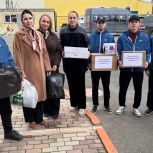 Активистки «Женского движения Единой России» оказывают помощь пострадавшим от паводка в Дагестане