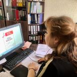 Участницы «Женского движения Единой России» написали «Диктант Победы»
