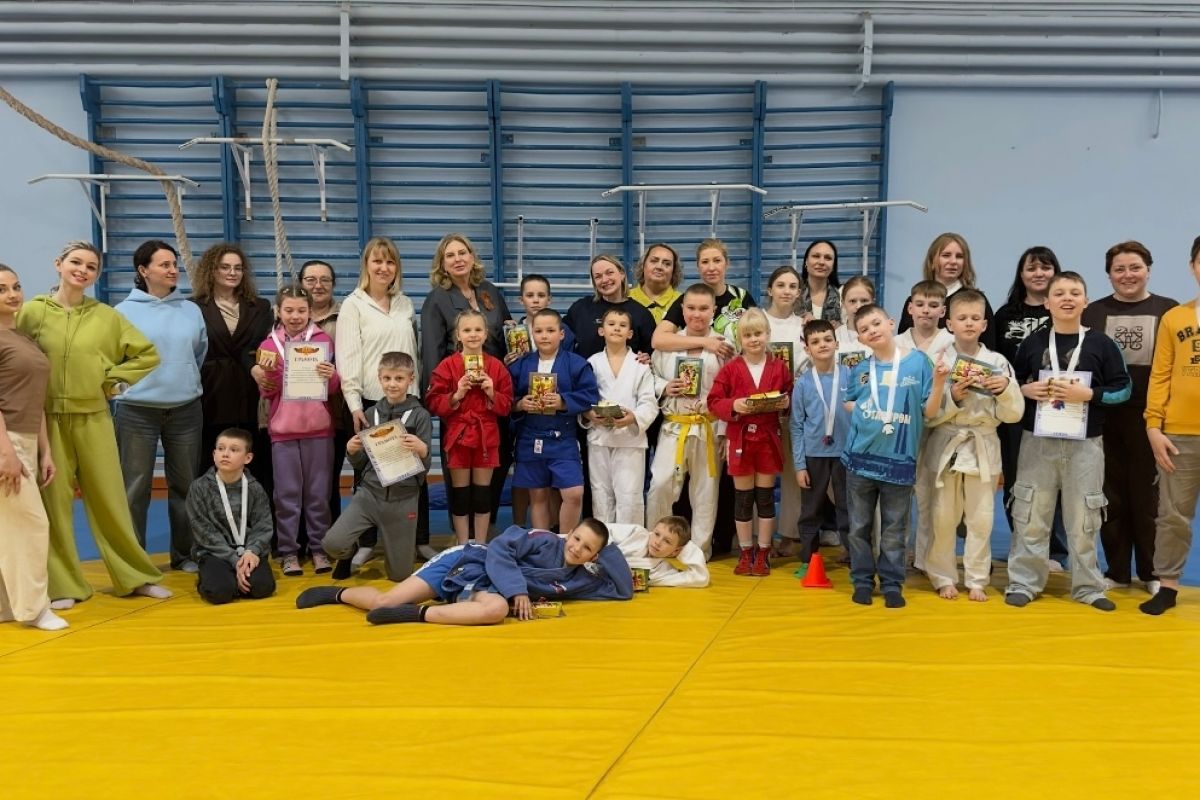 В рязанской спортшколе «Родной край – Спорт» прошел праздник спорта и добра для детей с расстройством аутистического спектра