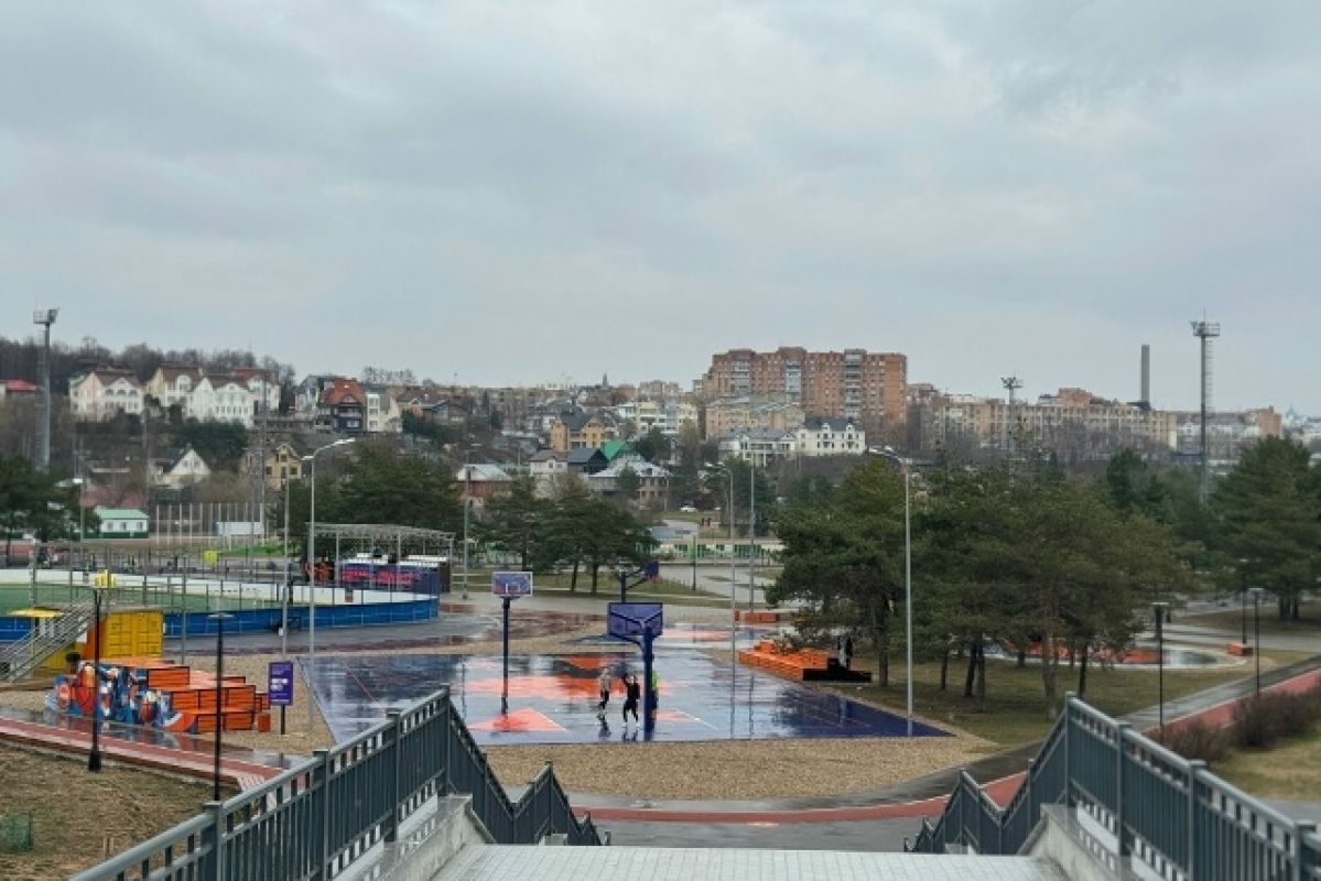 «Партийный десант» в сквере Волкова