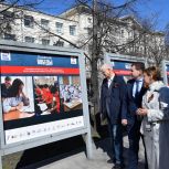 В Свердловской области состоялось открытие уличной выставки «Диктант Победы»