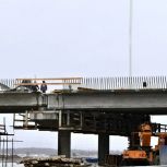 В Рязани продолжается строительство моста через р. Оку