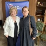 В Красноборске Елена Вторыгина встретилась с председателем ТОС «Дети - будущее» Ириной Горулевой