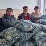 Волонтёрское объединение Самойловского района сшило необходимые вещи для госпиталя