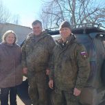 Единороссы запада Москвы передали гуманитарную помощь для раненых бойцов