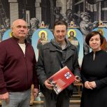 Председатель общественного совета партпроекта «Единой России» «Культура малой Родины» Сергей Безруков посетил Новосибирск