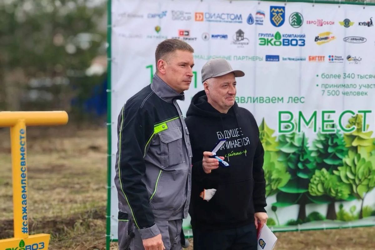 В Тольятти при поддержке «Единой России» высадили несколько тысяч саженцев деревьев