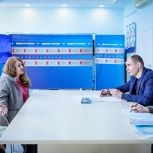 Дмитрий Перминов провёл приём граждан в Штабе общественной поддержки «Единой России»
