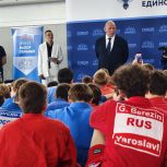 Ярославские борцы встретились с Александром Карелиным