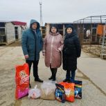 Партийцы Мегиона передали больше 25 килограммов корма местному приюту бездомных животных