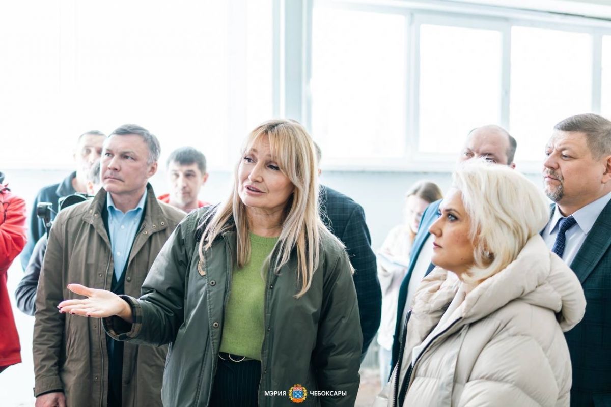 Алла Салаева — о ходе капремонта школ Чебоксар