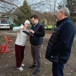 Максим Гармашев обсудил с жителями поселка Канищево возможность ремонта дороги на улице Дачной