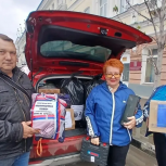 Волонтёрские группы Аткарского района передали гуманитарный груз для саратовского полка