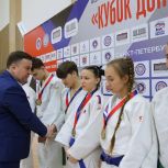 При поддержке «Единой России» в Санкт-Петербурге прошли соревнования по дзюдо «Кубок Донбасса»