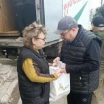 В Лисичанск доставили гумгруз из Алексеевского района